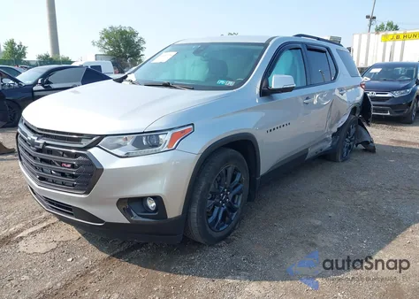 2021 Chevrolet Traverse Awd Rs из США, поврежденный, VIN 1GNEVJKW2MJ239524